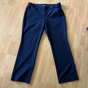 Express Editor Barely Boot Low Rise Stretch Pant